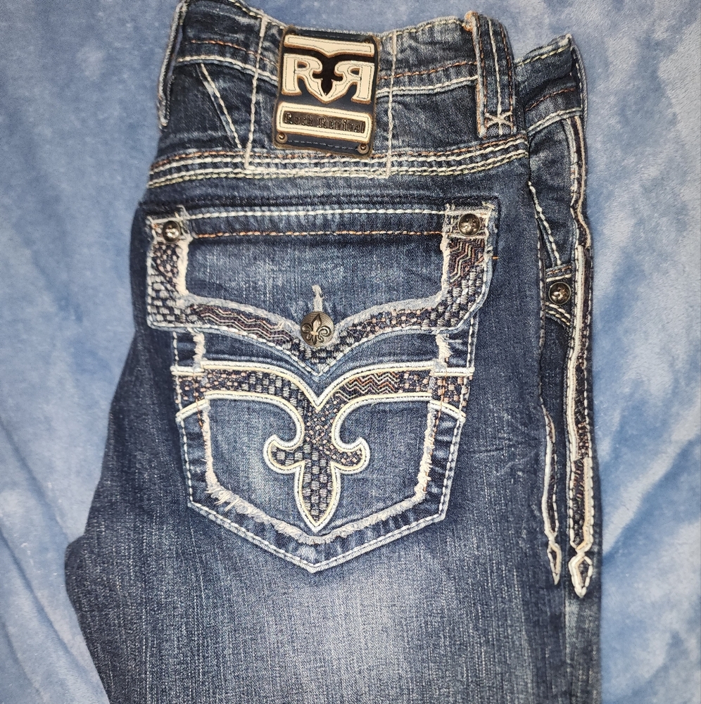 Mens Rock Revival jeans